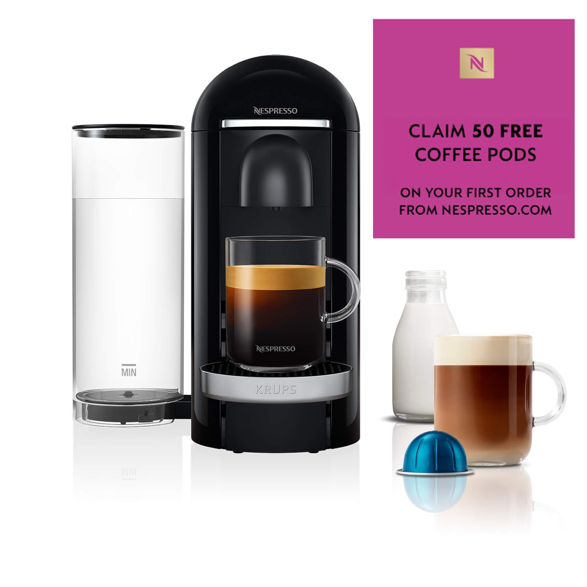 マルデヌベスver.ロスト NESPRESSO by Krups Vertuo Plus Deluxe XN900840 Kahve Makinesi